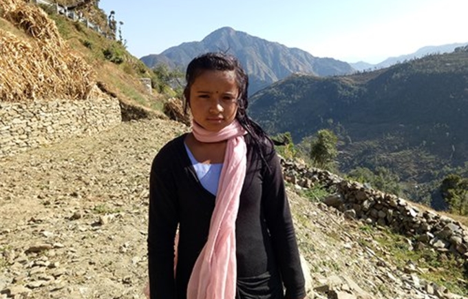 “If I quit my studies, I will be married off immediately,” said Kabita, 16, in Nepal. © UNFPA Nepal/Dhana Bahadur Lamsal