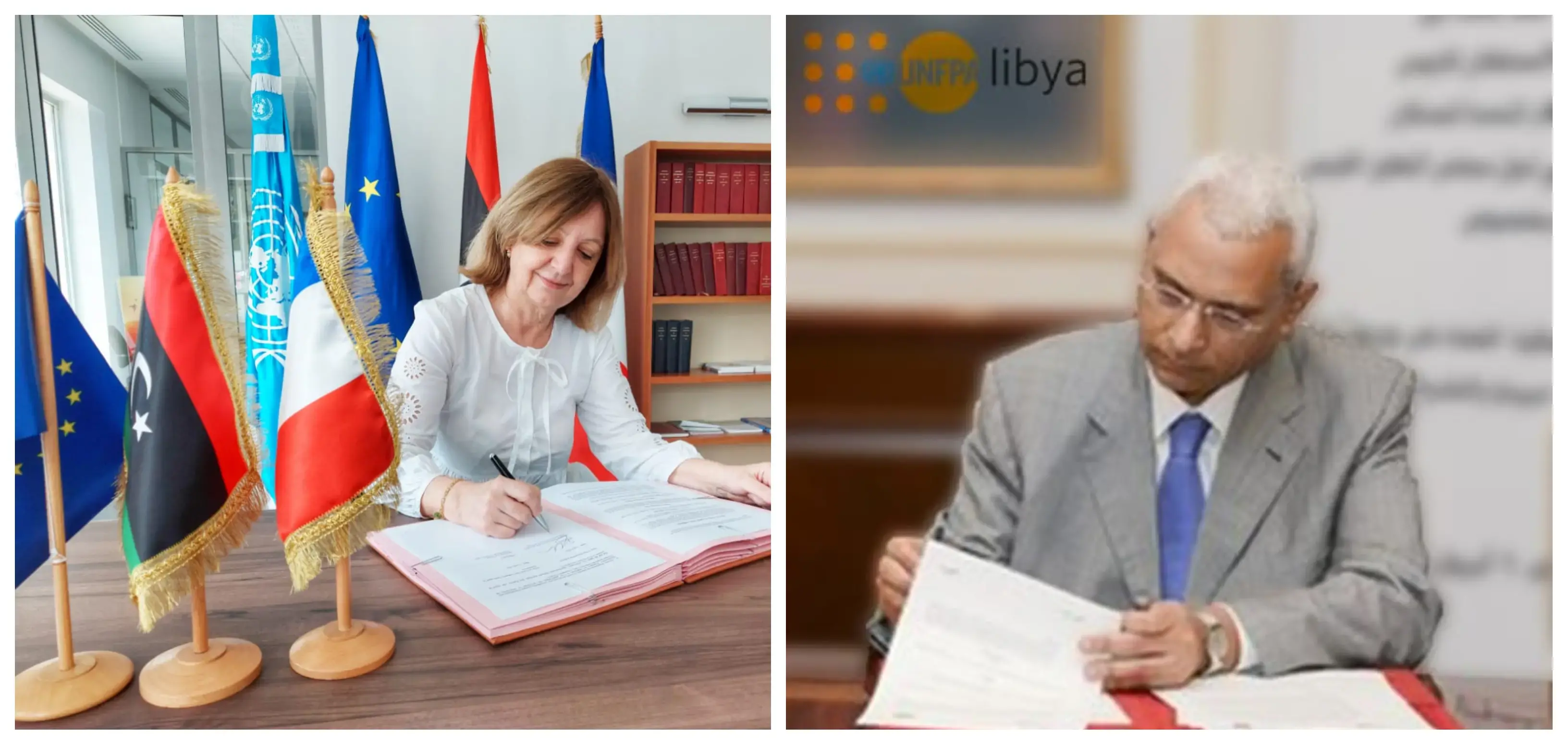 On International Women Day, France announces scaling-up support to UNFPA’s Gender Based Violence response in Libya